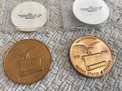 Bicentennial Bronze Like Set