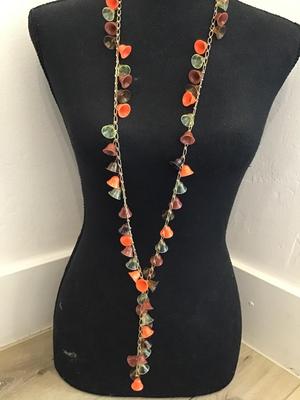 Vintage Unique Great Condition Lucite 1930-1940 Bell Necklace