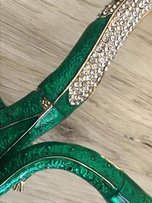 Crocodile Rhinestone Necklace