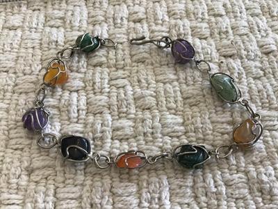 Vintage Semi Precious Bracelet