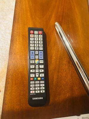 55” SAMSUNG SMART TV AND SAMSUNG SMART BLUE-RAY DVD PLAYER