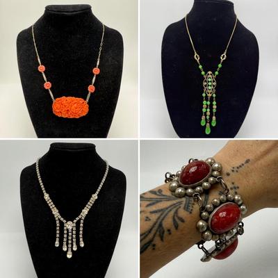 Ornate Vintage Necklaces & More (ST-HS)