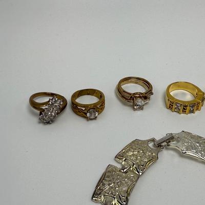 Gold and Silver Jewelry plus Sparkling Gems (ST-HS)