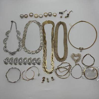Gold and Silver Jewelry plus Sparkling Gems (ST-HS)