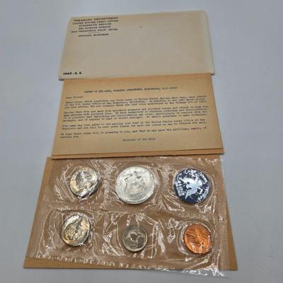 LOT 122: U.S. Mint Uncirculated Coin Sets from 1965, 1969, 1972, 1975