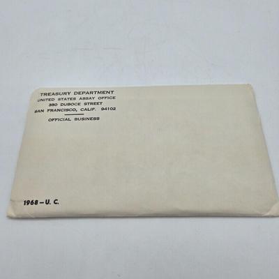 LOT 123: U.S. Mint Uncirculated Coin Sets from 1965, 1968, 1969, 1972