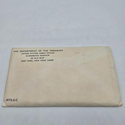 LOT 123: U.S. Mint Uncirculated Coin Sets from 1965, 1968, 1969, 1972