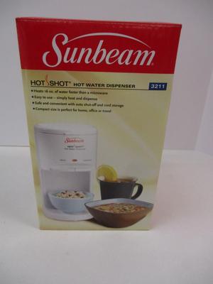 Sunbeam Hot Shot Hot Water Dispenser 3211 & Soup Mug Soupreme