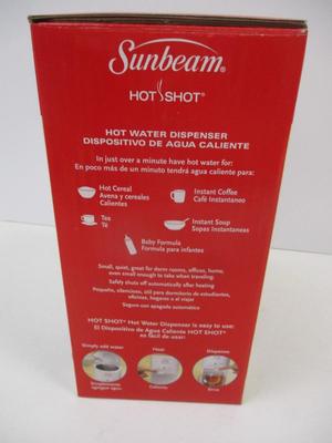 Sunbeam Hot Shot Hot Water Dispenser 3211 & Soup Mug Soupreme
