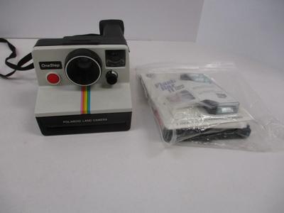 One Step Polaroid Land Camera - Flash Bar II Polaroid SX-70 Film Cameras