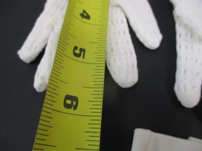 Vintage 50's Gloves, Ivory Exclusive Of Ornamentarion Embroidered Made in Japan - B