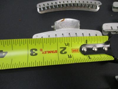 Aluminum Hair Clips - Manicure Set - File With Pearl Style Handle
