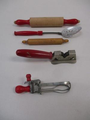 Vintage Toy Size Kitchen Utensils