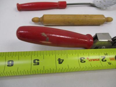 Vintage Toy Size Kitchen Utensils