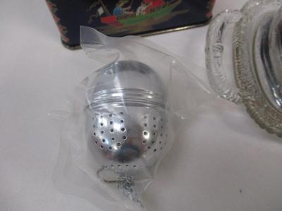 Butter Dish - Basket Infuser Strainer - Cups