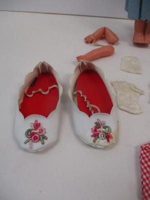 Celluloid Kewpie Doll & Other Accessories