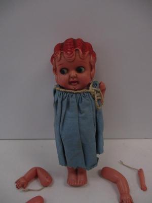 Celluloid Kewpie Doll & Other Accessories