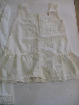 5 - Her Majesty Vintage Young Girls Ivory/White Slip Various Sizes Nylon Lace Trim Made in USA #1