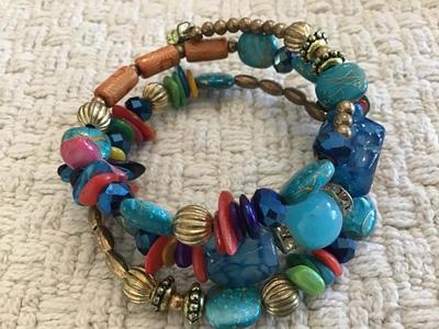Multi Beaded Bracelet