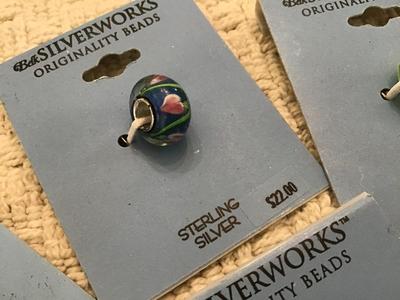 Lot Of Sterling Silver Beads