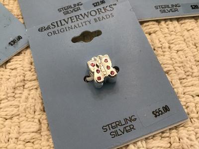 Lot Of Sterling Silver Beads