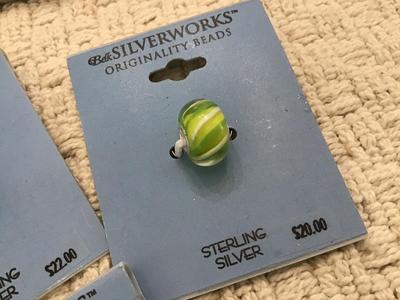 Lot Of Sterling Silver Beads
