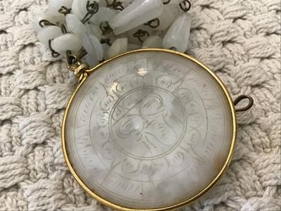 Aztec Sun Onyx stone Type Necklace