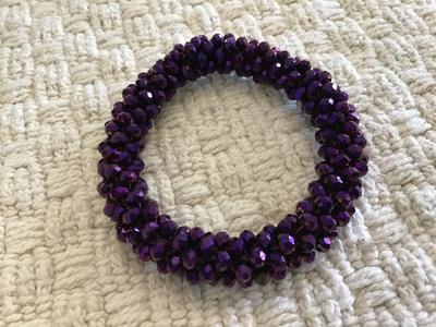 Purple Glass Bracelet