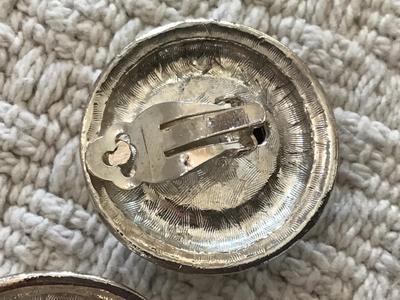 Chunky Clip on Earrings