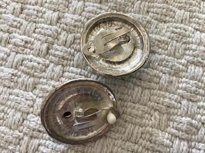 Chunky Clip on Earrings