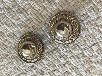Chunky Clip on Earrings