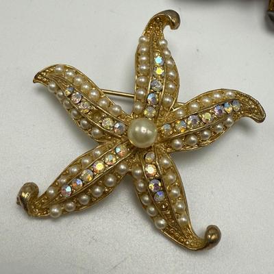 Vintage Brooches incl. Cloisonné w/ Unique Jewelry & More (ST-HS)