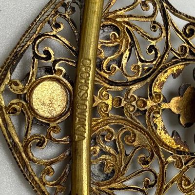 Vintage Brooches incl. Cloisonné w/ Unique Jewelry & More (ST-HS)