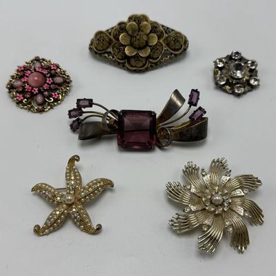 Vintage Brooches incl. Cloisonné w/ Unique Jewelry & More (ST-HS)