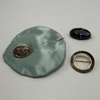Vintage Brooches incl. Cloisonné w/ Unique Jewelry & More (ST-HS)