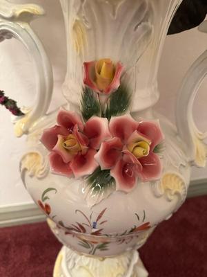 Decor - Capodimonte Vase XL with faux floral