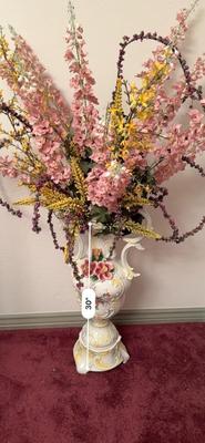 Decor - Capodimonte Vase XL with faux floral