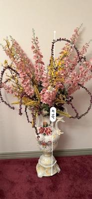 Decor - Capodimonte Vase XL with faux floral