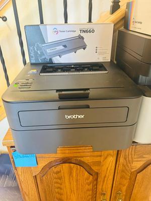 BROTHER HL-L2360DW PRINTER AND NEW TN660 INK CARTRIDGE