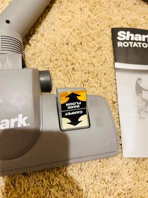 HARDLY USED SHARK ROTATOR NV500 SERIES BAGLESS VACUUM