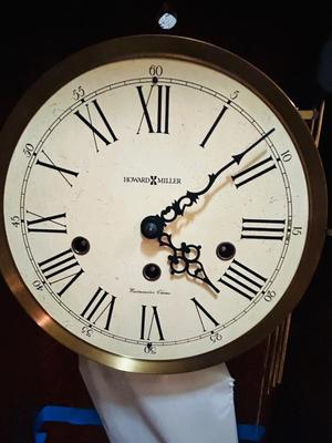 HOWARD MILLER WESTMINSTER CHIME WALL CLOCK