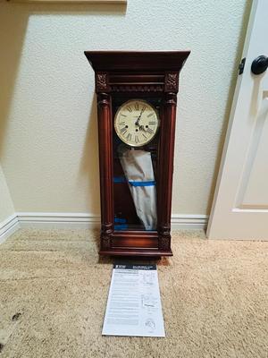HOWARD MILLER WESTMINSTER CHIME WALL CLOCK