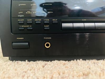 MARANTZ AV SURROUND SOUND RECEIVER SR-73 W/REMOTE