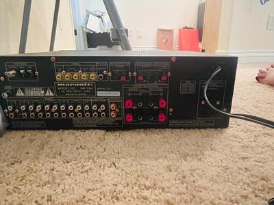 MARANTZ AV SURROUND SOUND RECEIVER SR-73 W/REMOTE