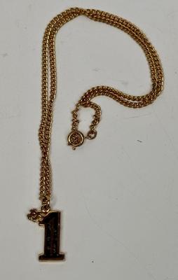 Vintage #1 Pendent Necklace