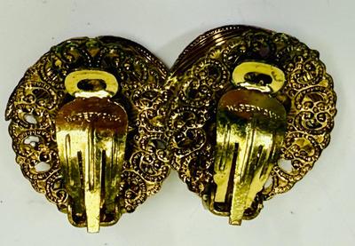 Vintagew Jewelry Lot of 3 Cup-on Earrings W, Germany