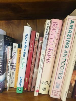 A VARIETY OF SELF HELP AND OTHER BOOKS