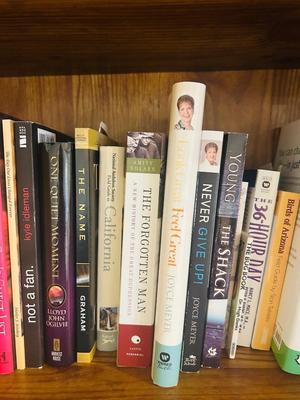 A VARIETY OF SELF HELP AND OTHER BOOKS