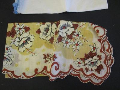 Antique Hand-made Lace & Linens #9