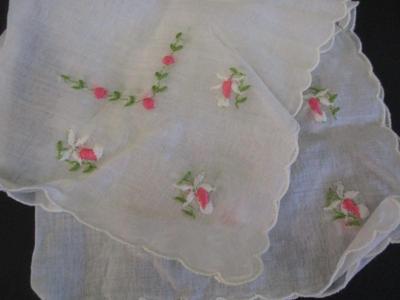 Antique Hand-made Lace & Linens #9